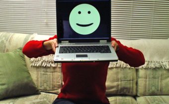 a happy website personality